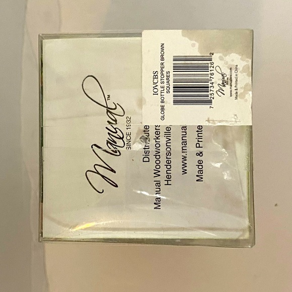 The Vintner's Cottage, by Miguel, Brown Globe Bottle or Wine Stopper. Unique! - Picture 3 of 4